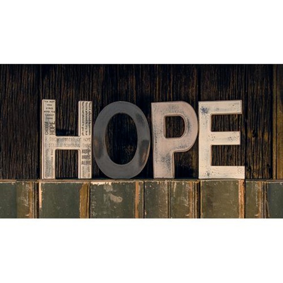 Accents Hope Free Standing Decorative Letters Poshmark
